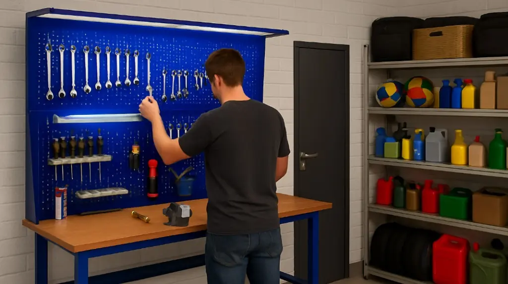 Как обустроить гараж 4