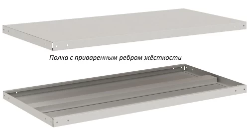 Стеллаж металлический Титан МС-750 2500x700x400/8