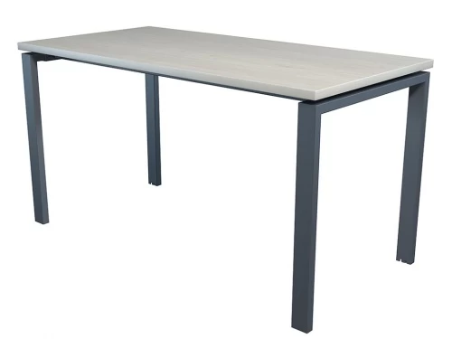 Стол офисный NT 140x70 белое дерево/антрацит