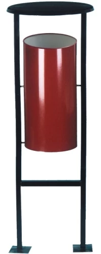 Урна уличная Титан УК-1 (бордо)