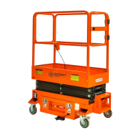 Подъемник ножничный несамоходный SMARTLIFT SJY-0.3-3.9 (220В, 300 кг, 3,9 м)