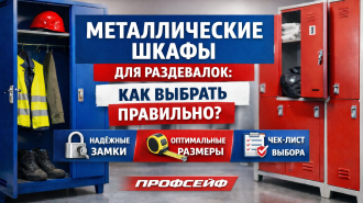 Металлические шкафы для одежды в раздевалку: честный обзор и рекомендации по выбору
